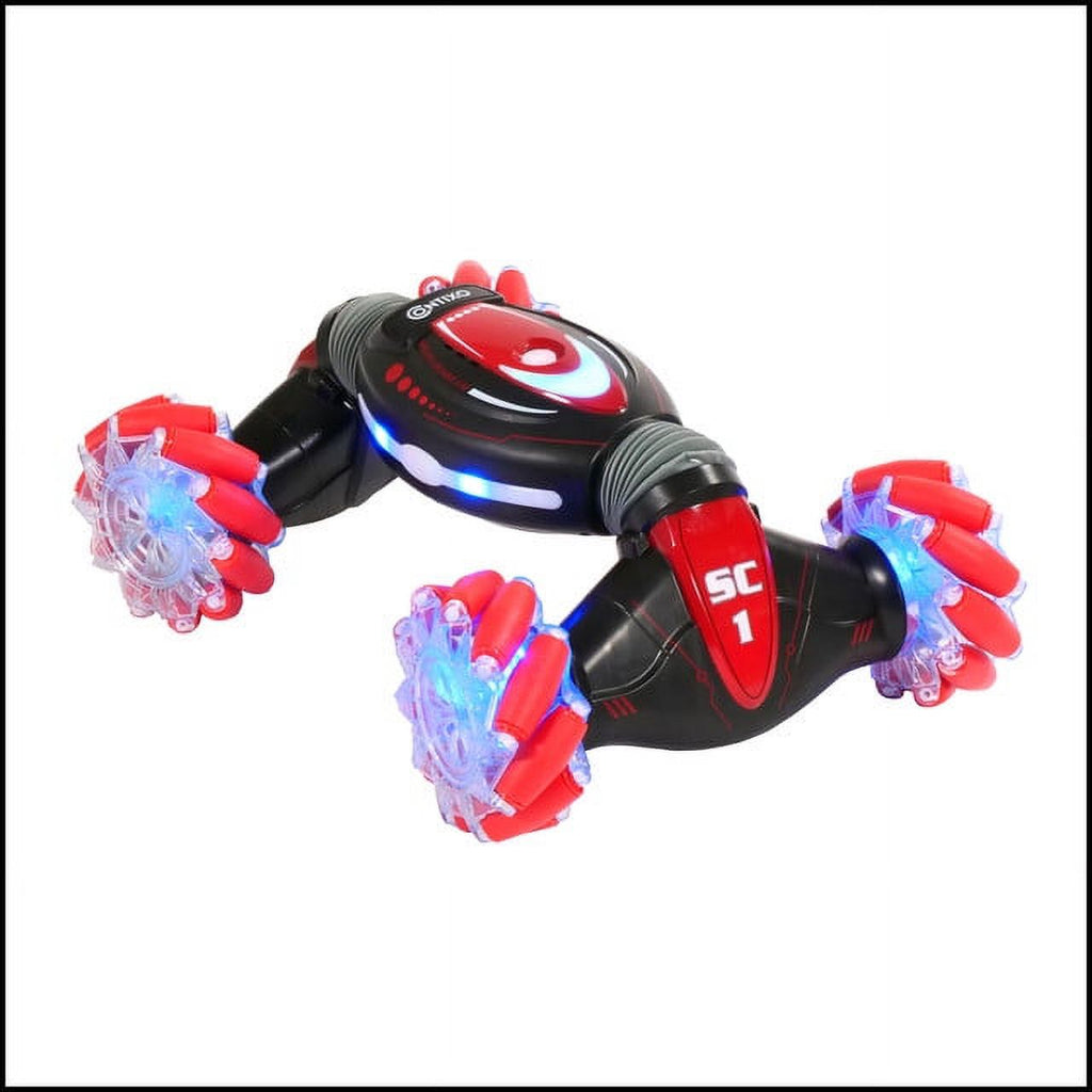 Red 4WD 2.4GHz Remote Control Stunt Car Y383