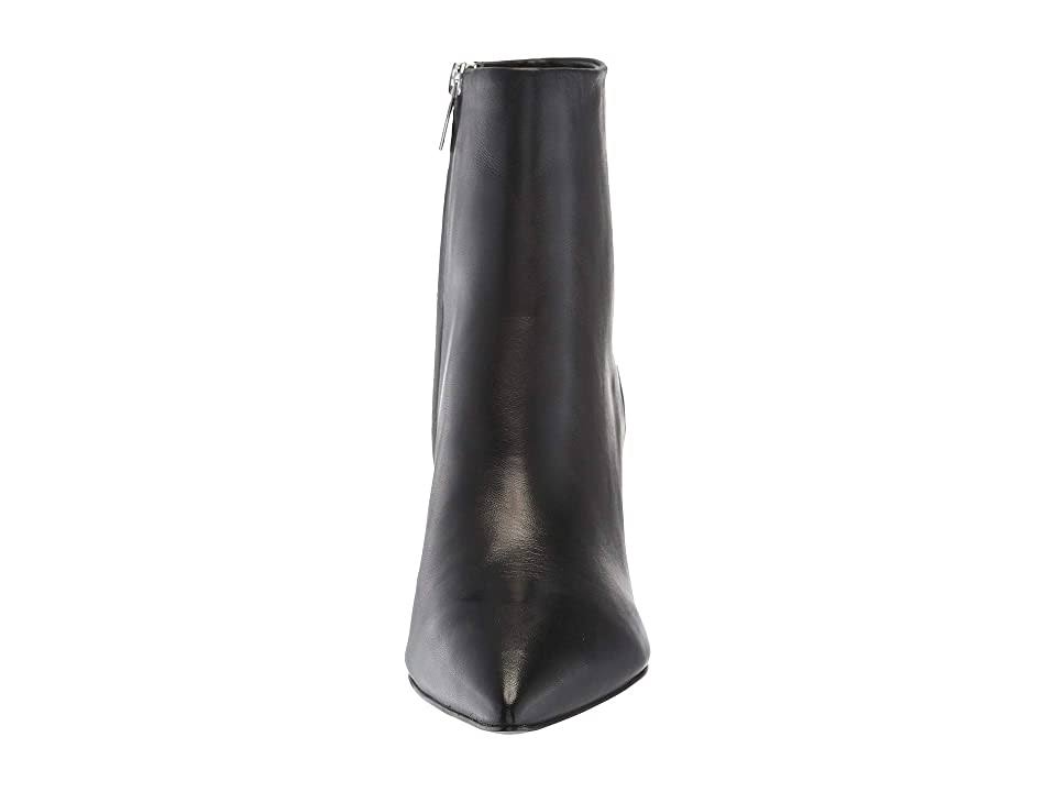 Black Leather Jarli Shoes M8682