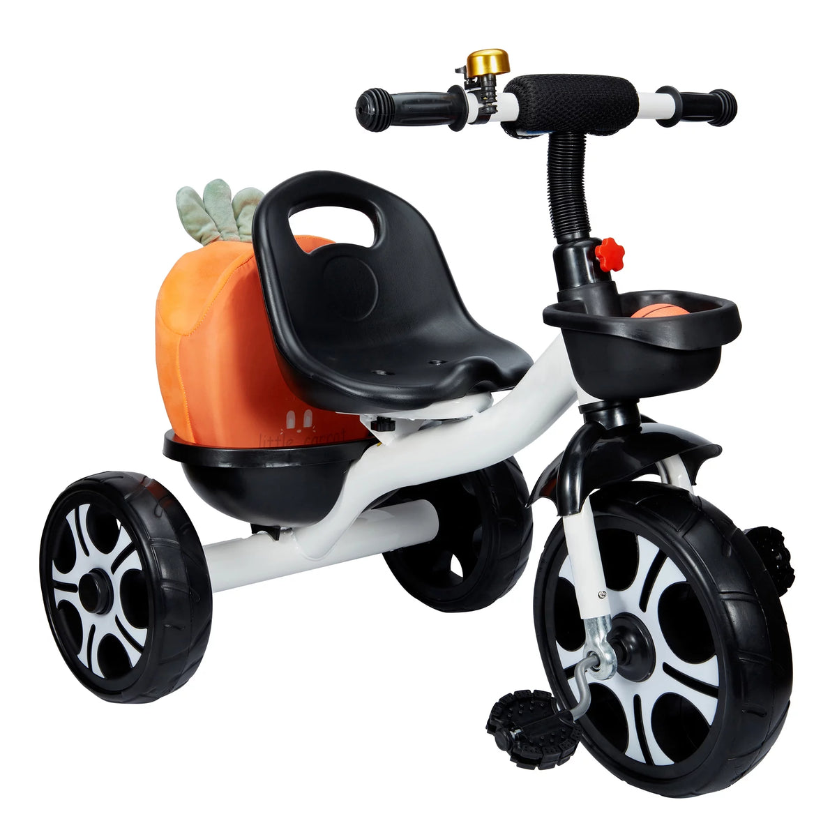 Kids Balance Bike with Storage Basket and Bell Y779912