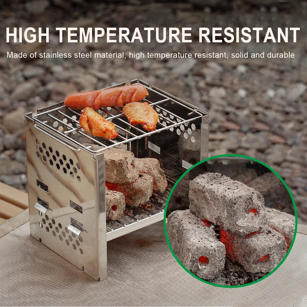 Stainless Steel Wood Burning Stove R92993