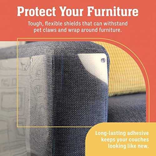 Cat Scratch Deterrent 6-Pack 17-inch x 12-inch Furniture Protectors X980192