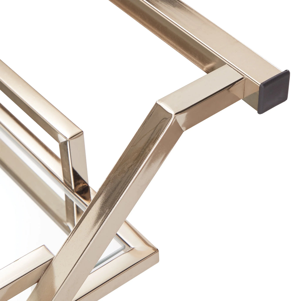 Champagne Gold Bar Cart V54855