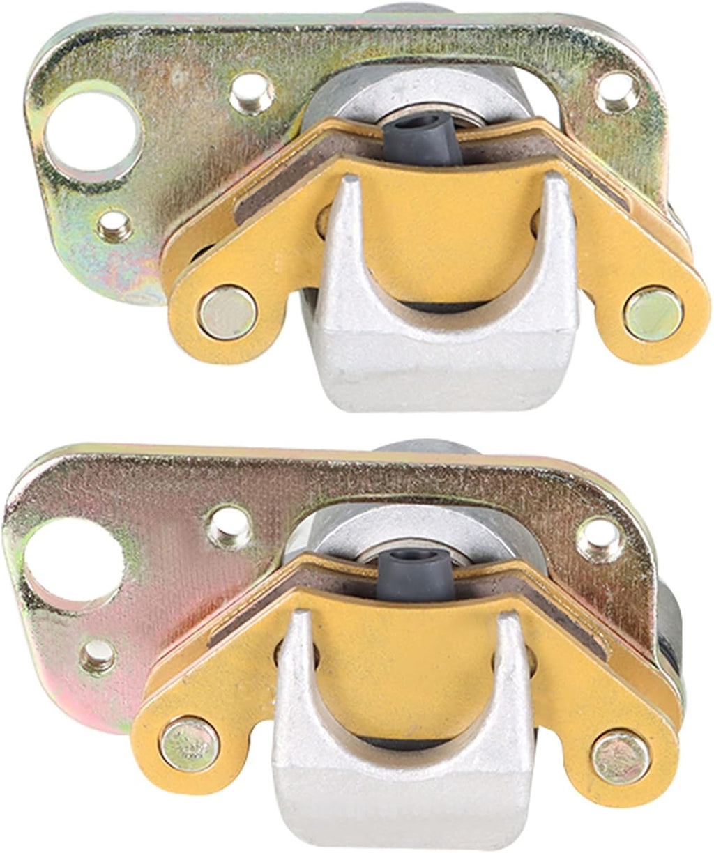 Front Rear Brake Calipers w/Pads for Polaris Scrambler 400 500 2x4 4x4 1998-2004 Pack of 2 X8307