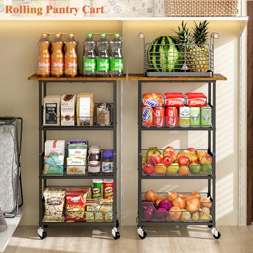 4 Tier Microwave Cart with Storage O339