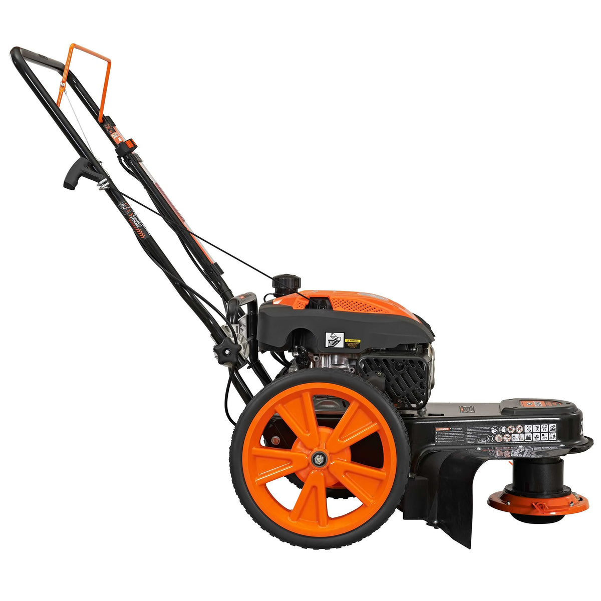 22 in. 170cc Gas Walk Behind String Trimmer Mower W351120