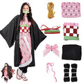 Kamado Anime Cosplay Costume Kimono Outfit C450
