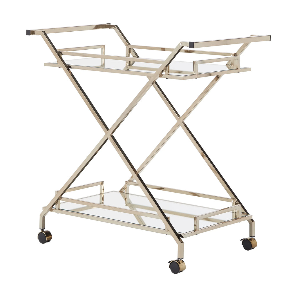 Champagne Gold Bar Cart V54855