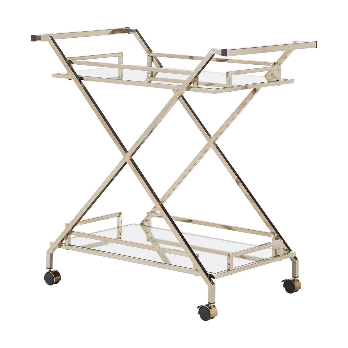Champagne Gold Bar Cart V54855