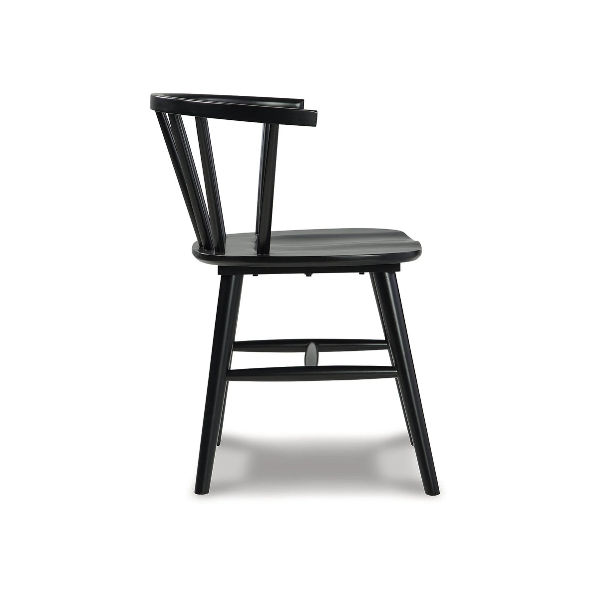 Black Spindle Dining Chair, Set of 2 B975