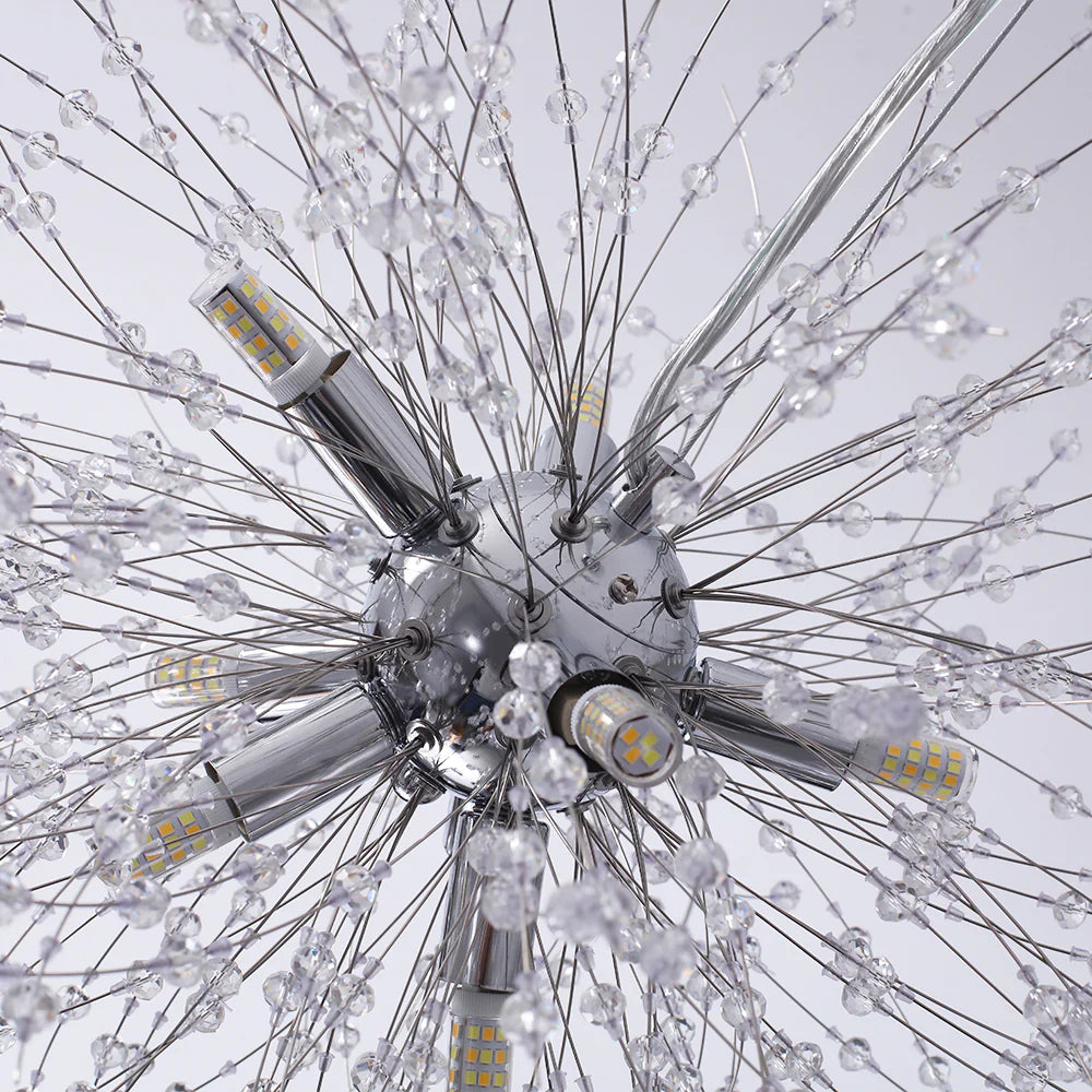 8-Light Sputnik Sphere Crystal Chandelier Y209741