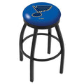 Black Wrinkle Swivel Bar Stool S34248