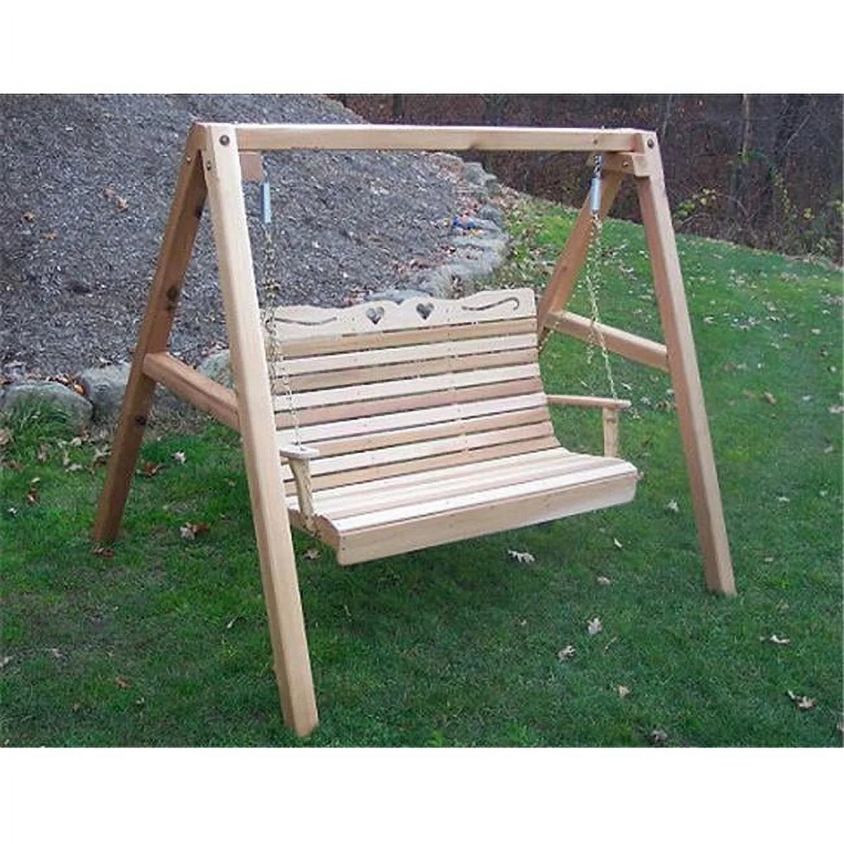 Cedar Porch Swing with Stand M789
