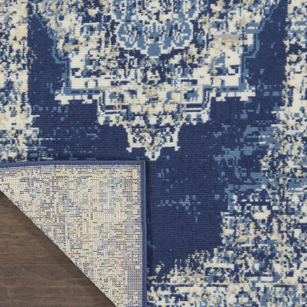 Navy Blue 7'10" x 9'10" Area Rug L142586