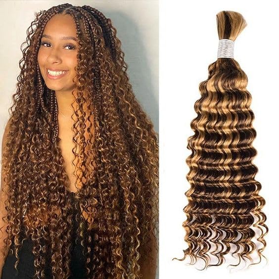 Deep Wave 100% Unprocessed Brazilian Virgin Human Hair 1 Bundle 100g Q556122