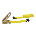 4 in. x 27 ft. Ratcheting Cargo Strap with Flat Hook F186