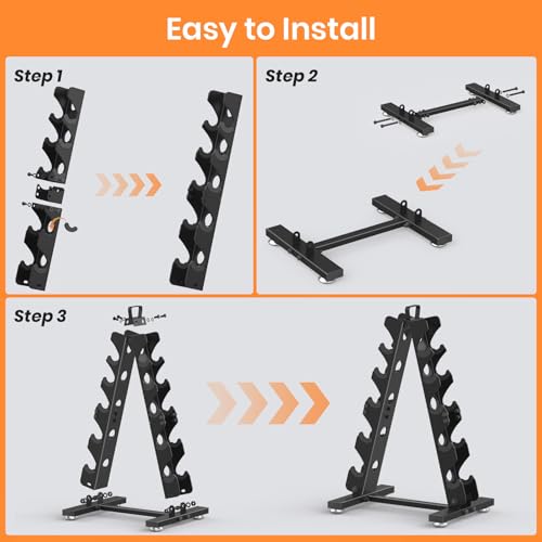 Dumbbell Rack Stand with Handle E852