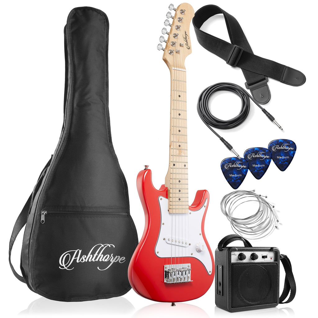 30-Inch Beginner Electric Guitar with Amplifier O307