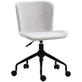 Light Gray Swivel Task Chair with Adjustable Height R7213
