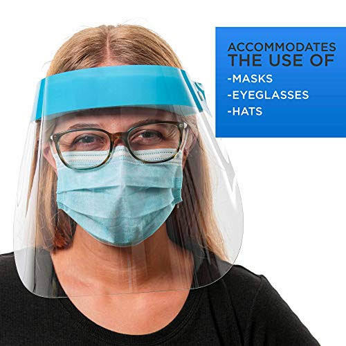 200 Face Shields 20 Packs of 10 K754715
