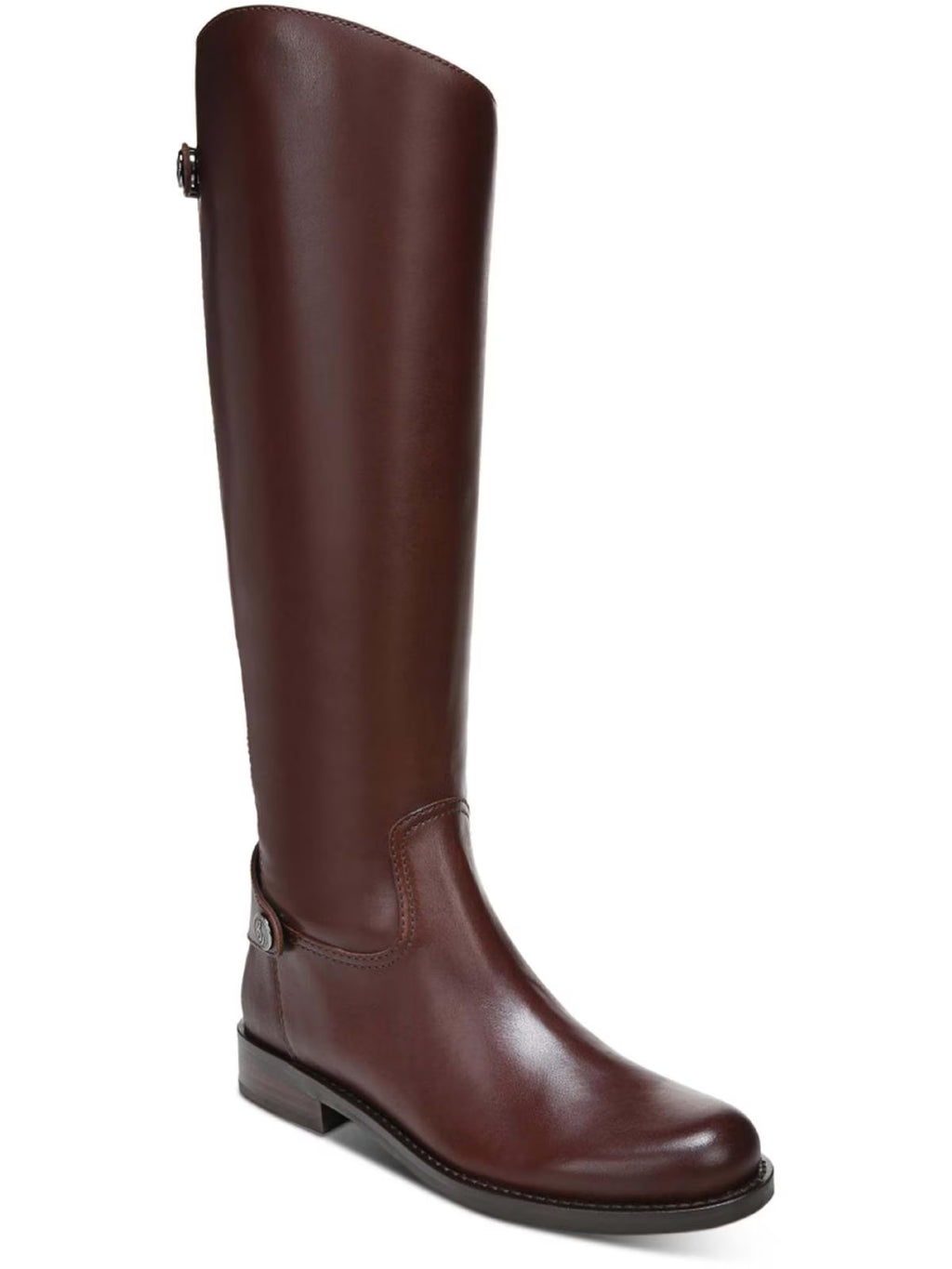 Brown Leather Knee High Boots D9111