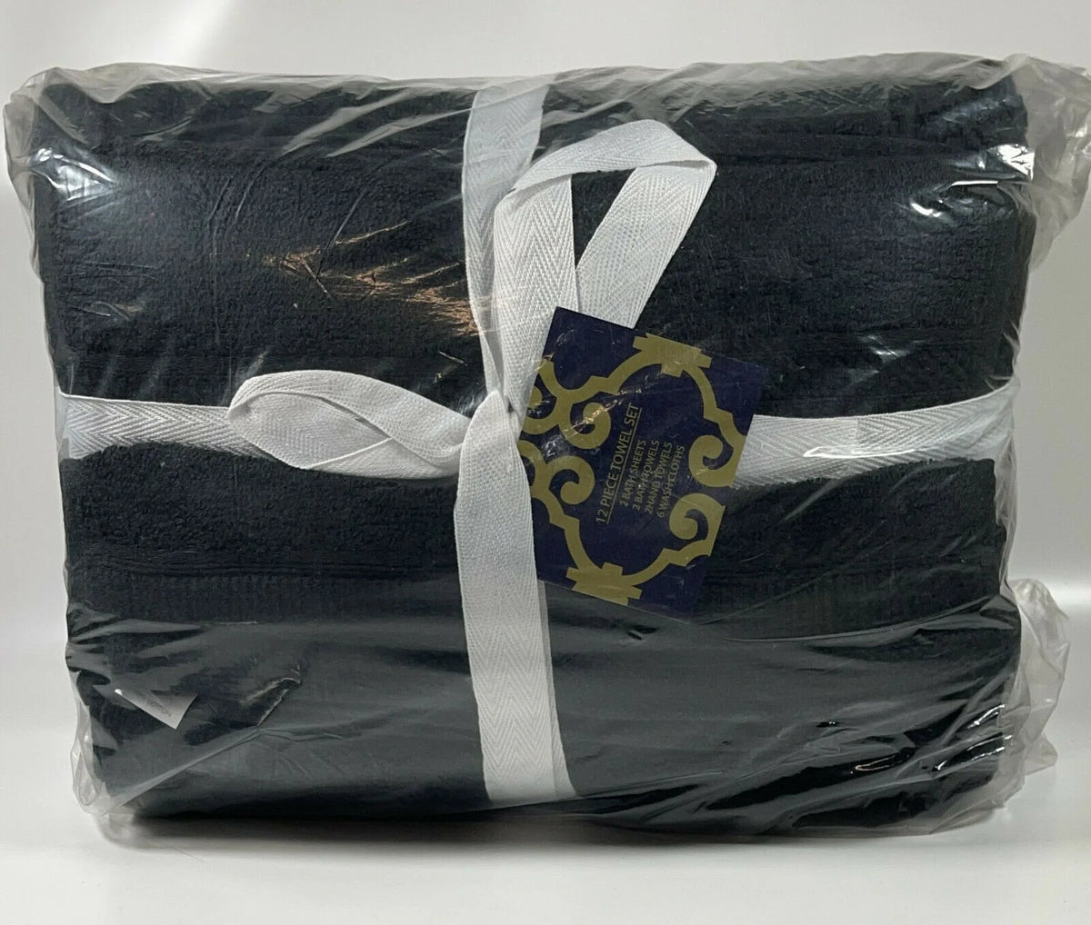 12 Pc Bath Towels Set V943866