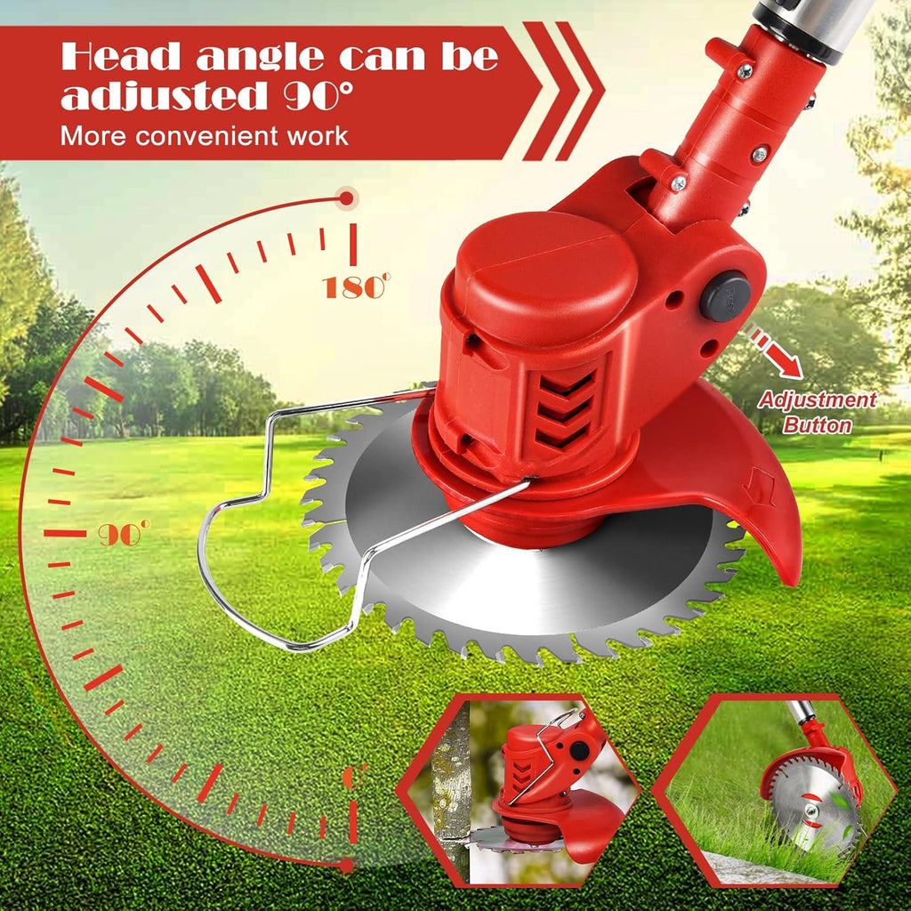 21V Cordless String Trimmer with 2 Batteries B555715