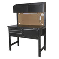 48-inch Steel Wood Workbench and Cabinet Combo F1906