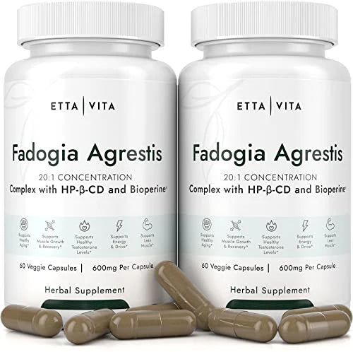 Organic Fadogia Agrestis 600mg 120ct K167