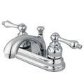 Polished Chrome Centerset Bathroom Faucet with Pop-Up Drain D828378