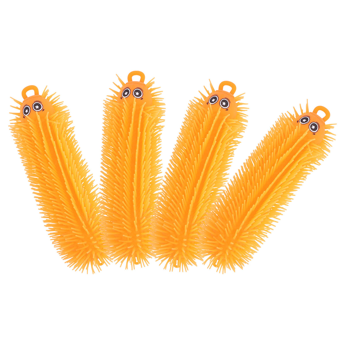 Toys Puffer Ball Caterpillar Sensory Flashing Inflatable Rubber K2604