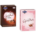Milk Chocolate And Dark Chocolate With Hazelnut Filling Y79611