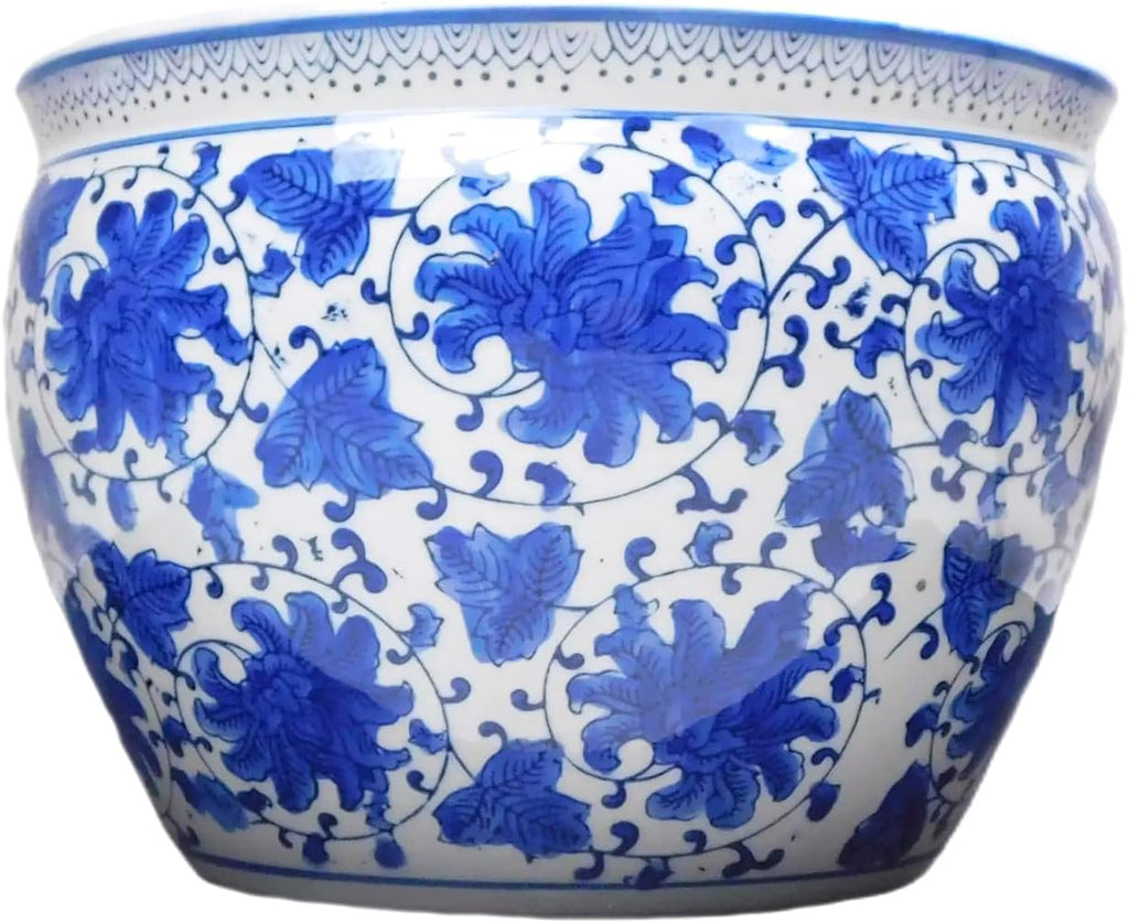 Blue and White Jardiniere S5377