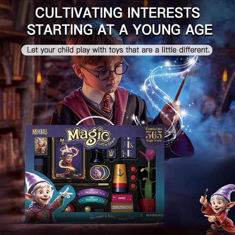 365 Magic Tricks Kit for Kids L983