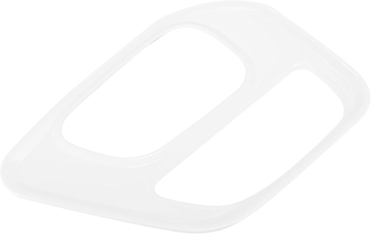 White Gear Shift Panel Cover Trim for Dodge Challenger K942649