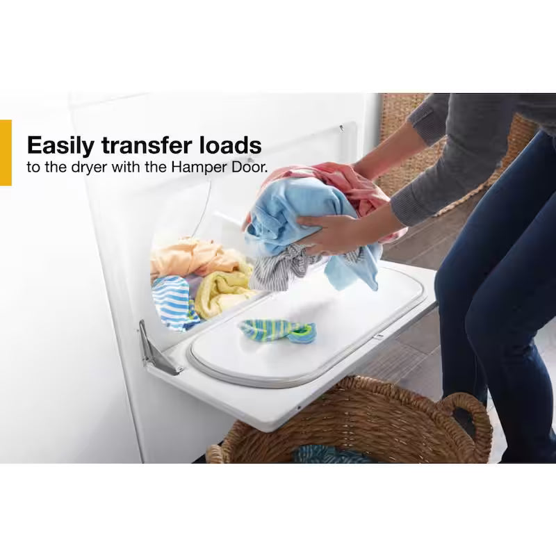 7.0 cu. ft. White Electric Vented Dryer P212