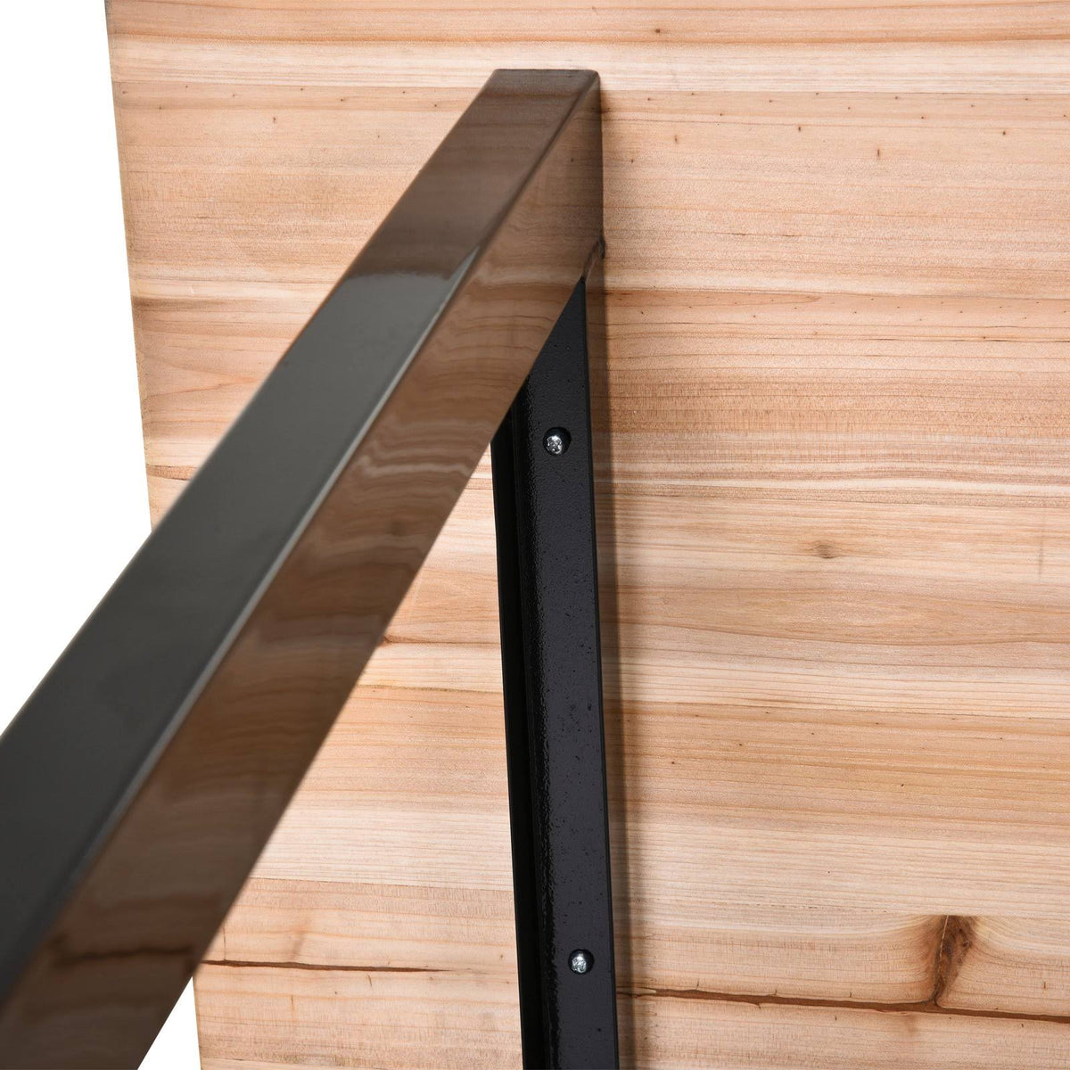 Fir Wood Work Table with X-Shape Bracket E4953
