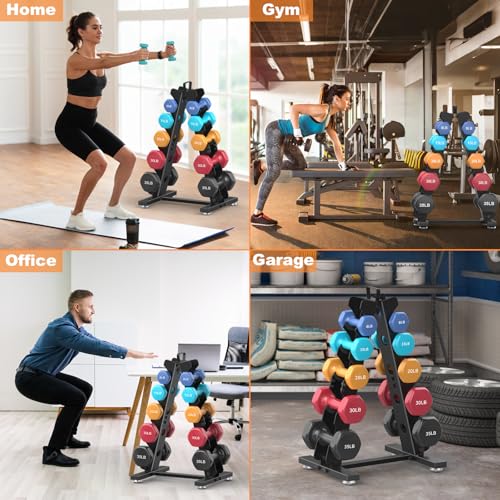 Dumbbell Rack Stand with Handle E852