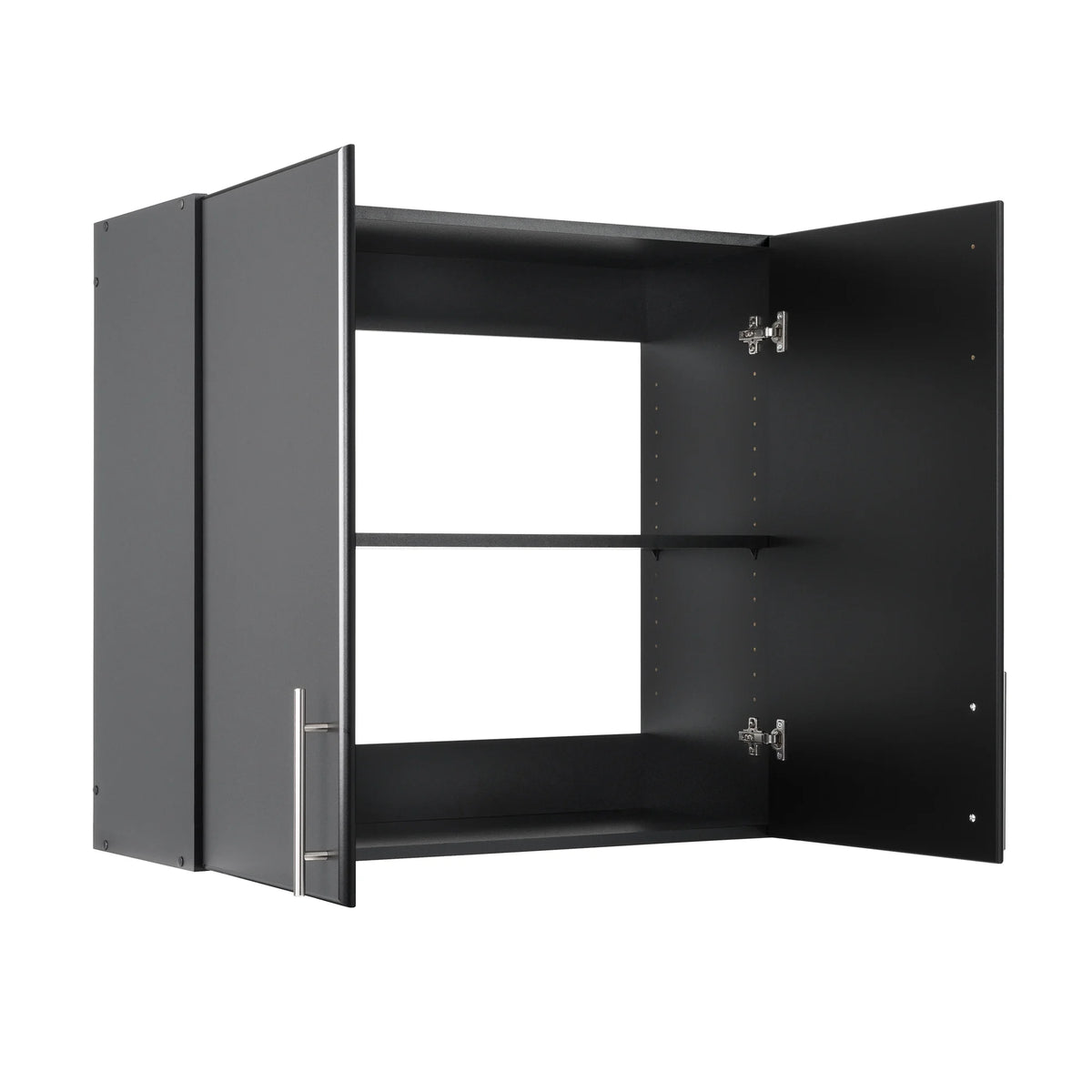 32" Black Wall Cabinet W590