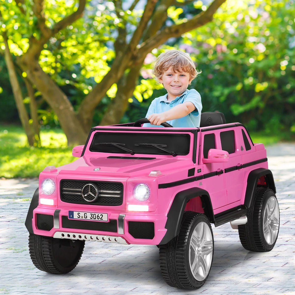 Blue 12V Electric Kids Ride On Car N895031