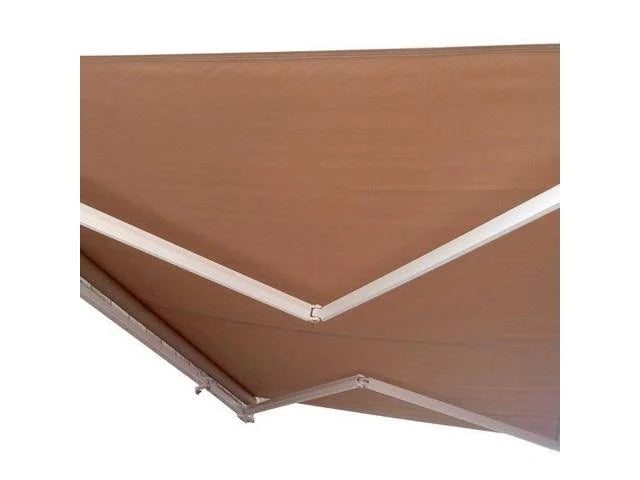 Brown Retractable Patio Awning Canopy E9277