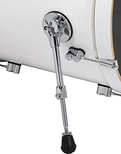 7-Piece Maple Shell Pack with Chrome Hardware Pearlescent White V59000