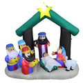 Christmas Inflatable Nativity Scene with Three Kings J10009