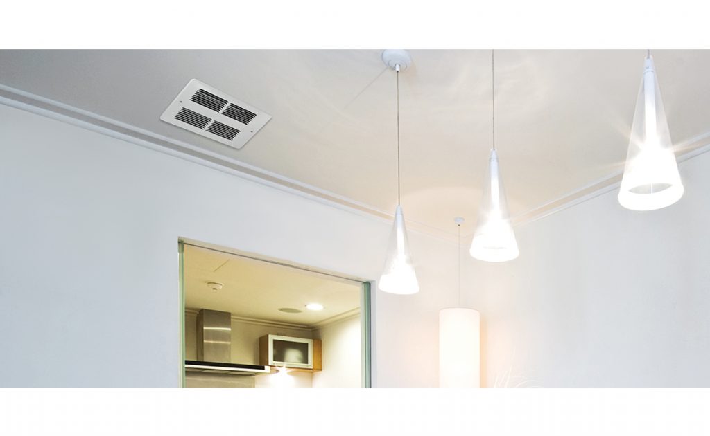 White Electric Ceiling Heater M394