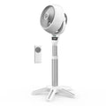 White Variable Speeds Pedestal Fan with Remote Control A640419