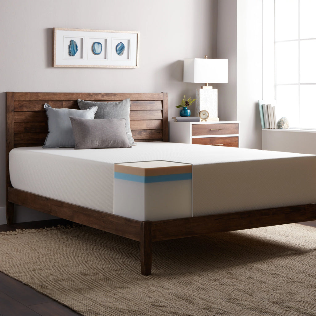 Queen Medium Firm 14-inch Memory Foam Mattress S179