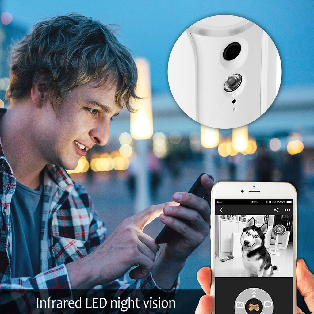 WiFi Pet Camera with Two-Way Audio and Night Vision R3471