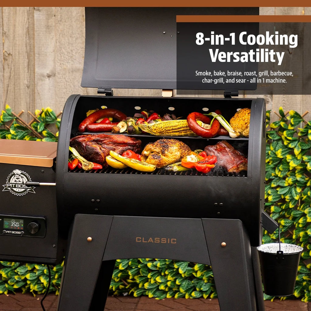 Wood Pellet Grill and Smoker P7944