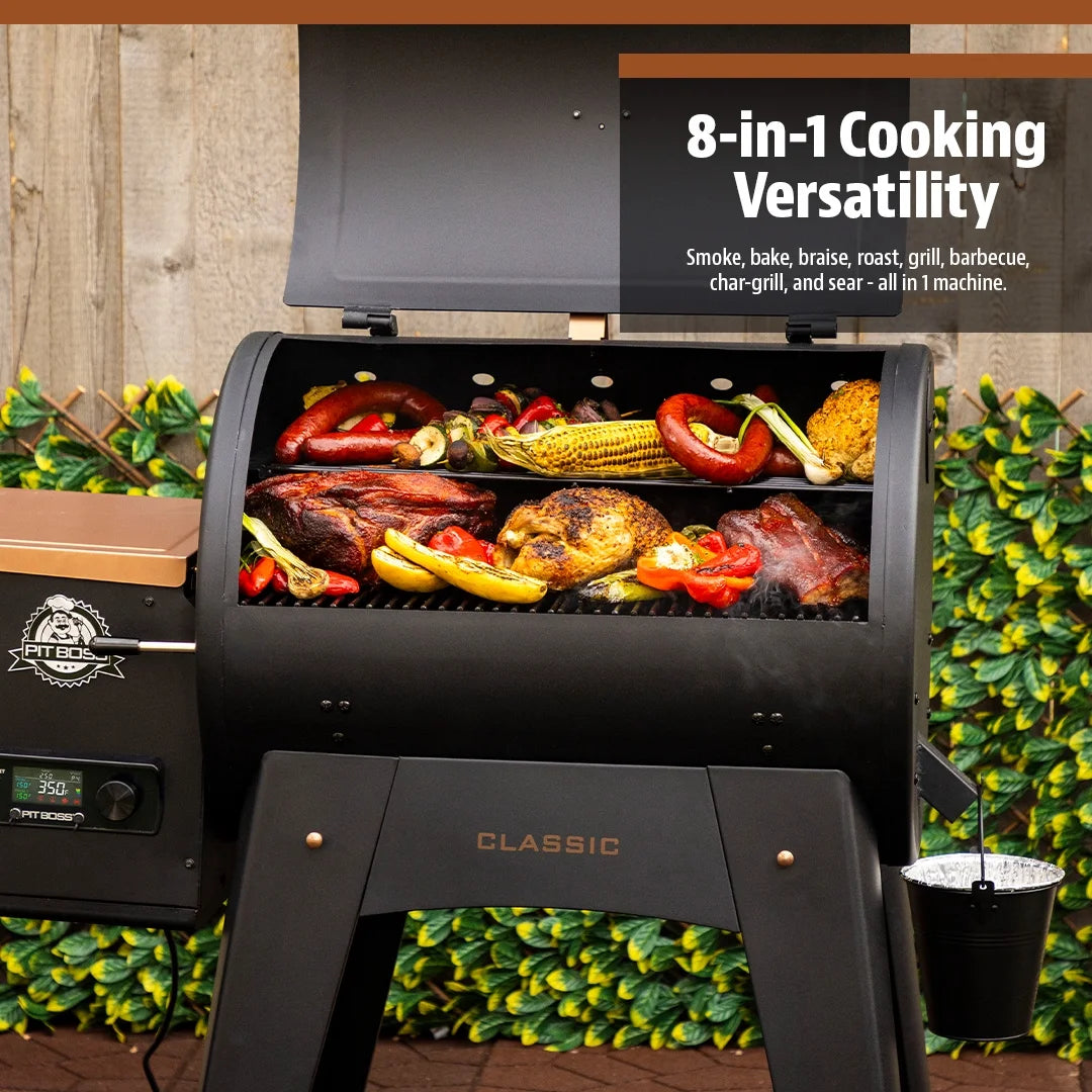 Wood Pellet Grill and Smoker P7944