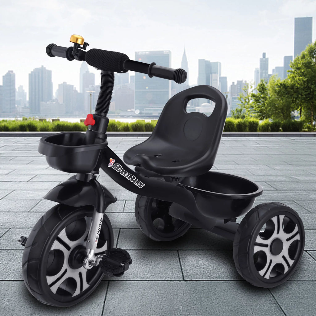 Kids Balance Bike with Storage Basket and Bell Y779912