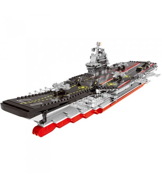 Aircraft Carrier Building Bricks Toy Set G707